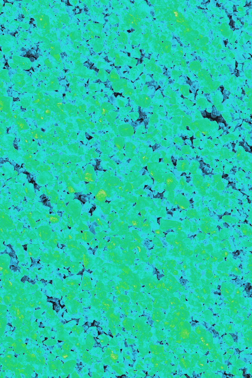 White salt crystals shown close up in texture